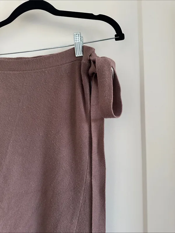 Zara mauve wrap skirt - Image 2