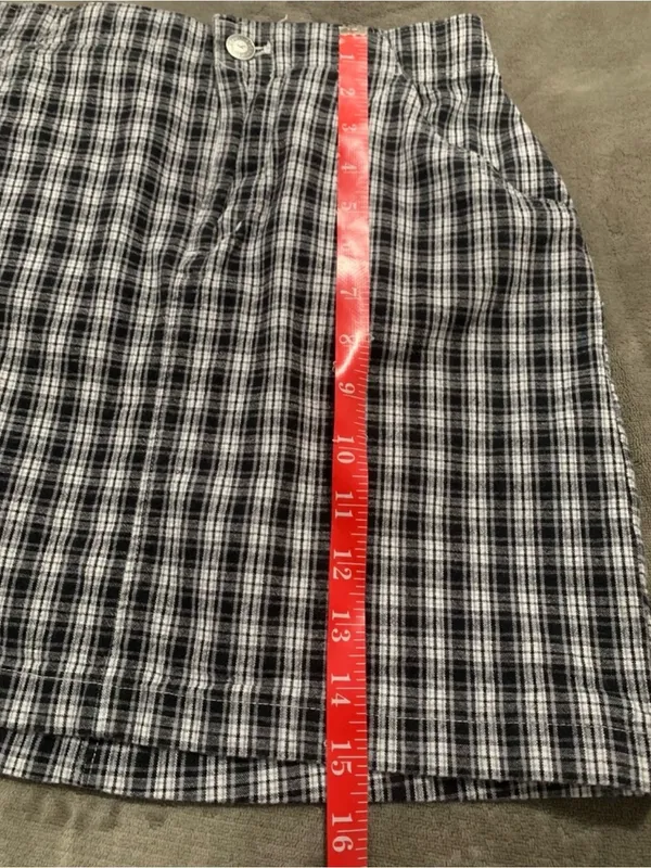 Hollister Ultra High Rise Plaid Mini Skirt size XS - Image 3