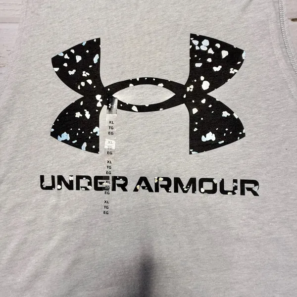 NWT - Under Armour - Women’s Grey Graphic Tank - Size X-Large - Image 2