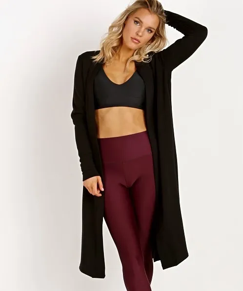 Beyond Yoga High Slits cozy fleece long duster cardigan size S small - Image 12