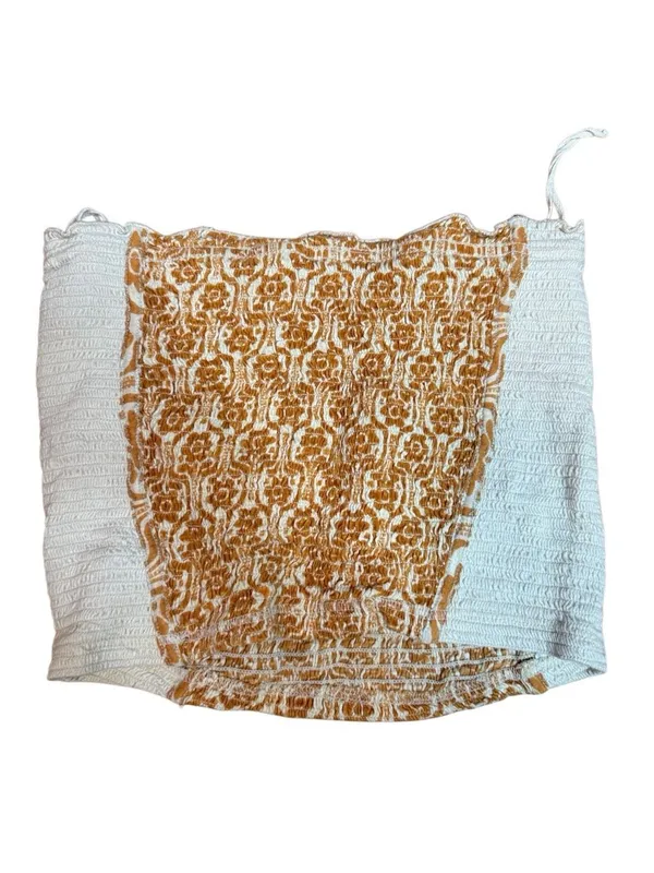 Free People In the Groove Smocked Tube Top Small - Image 3