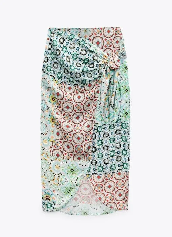 Zara Wrap Skirt - Image 2