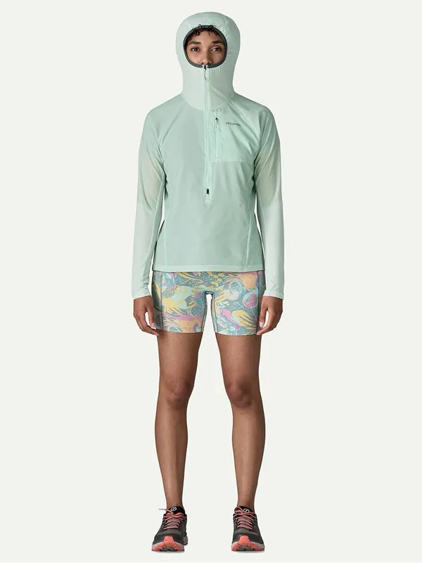 Patagonia Women’s Airshed Pro Pullover Jacket Super Lightweight in Wispy Green L - Image 3