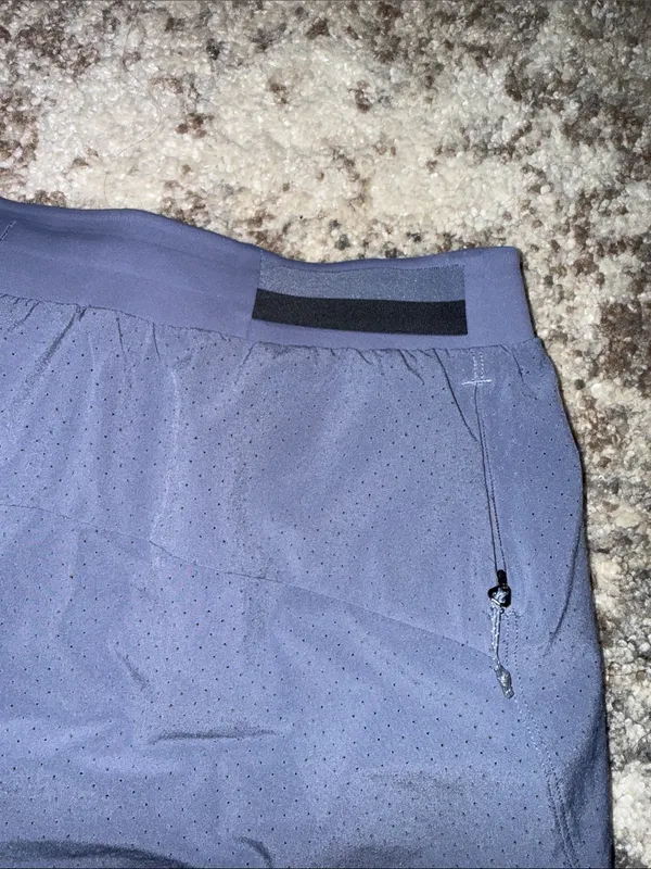 lululemon athletica women's slate blue athletic shorts - Image 6