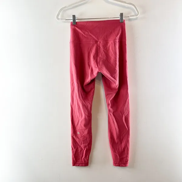 Lululemon Athletica Wunder Train High-Rise Tight Leggings 25" Vintage Rose 6 - Image 4