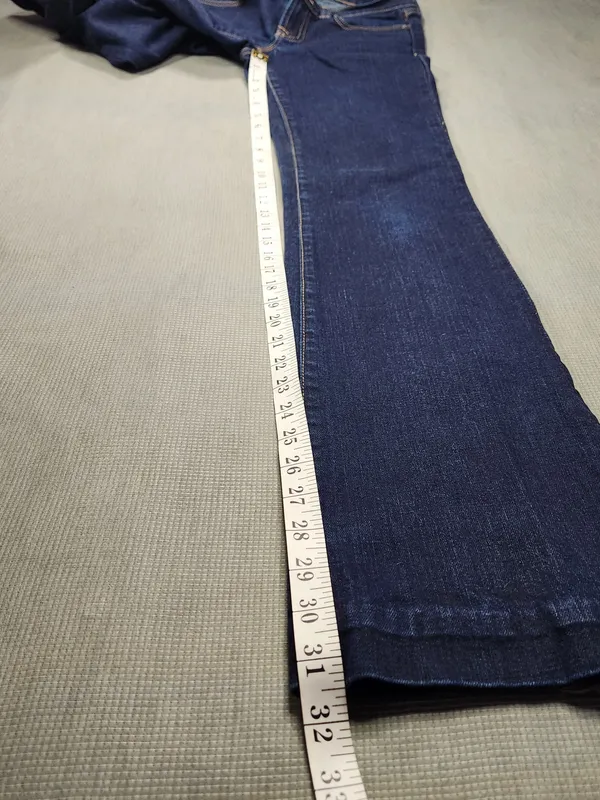 J Brand Women’s Dark Blue Flare Jeans Size 24 - Image 6