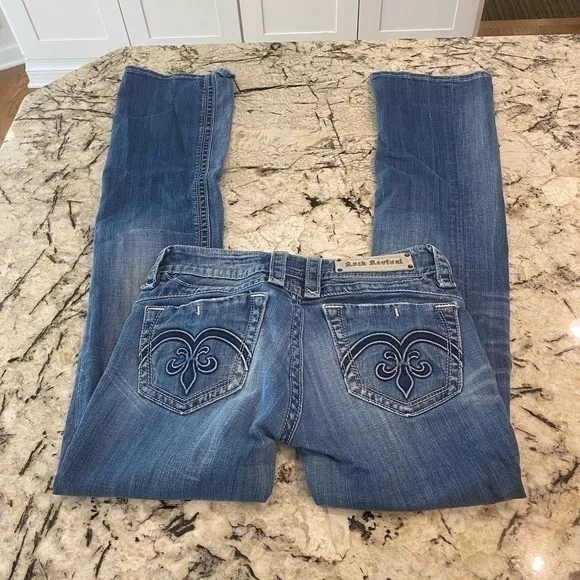 Rock‎ Revival Raquel Boot Cut Jeans- size 29 - Image 2