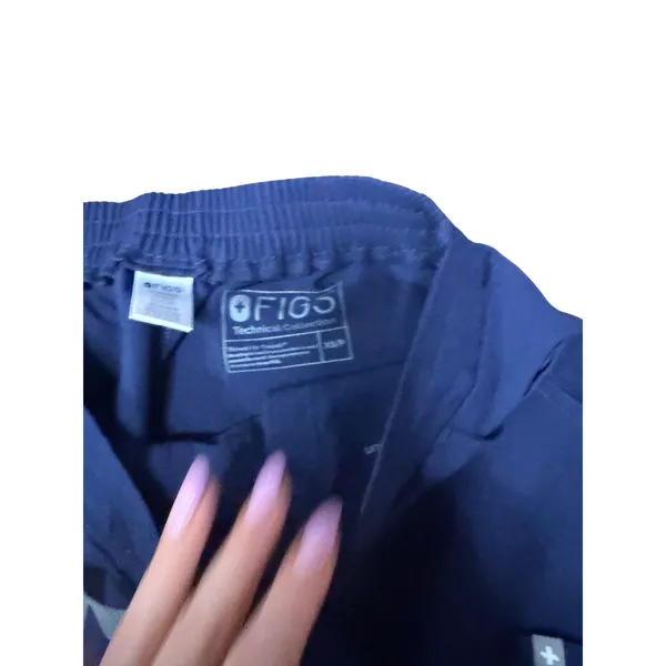 FIGS Technical Collection Navy Blue Cargo Scrub Pants Womens XS Regular - Image 4