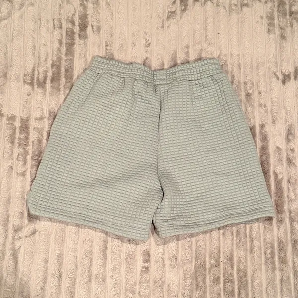 Sunkissed Coconut‎ Mint Green Waffle Knit "Sunkissed" Shorts Size Medium - Image 2