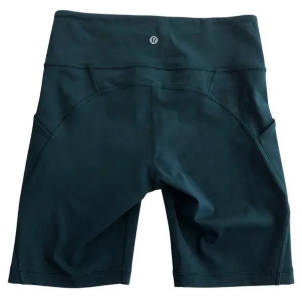 Lululemon Sweat Your Heart Out Short 8” inseam Submarine Size 6 biker shorts - Image 9