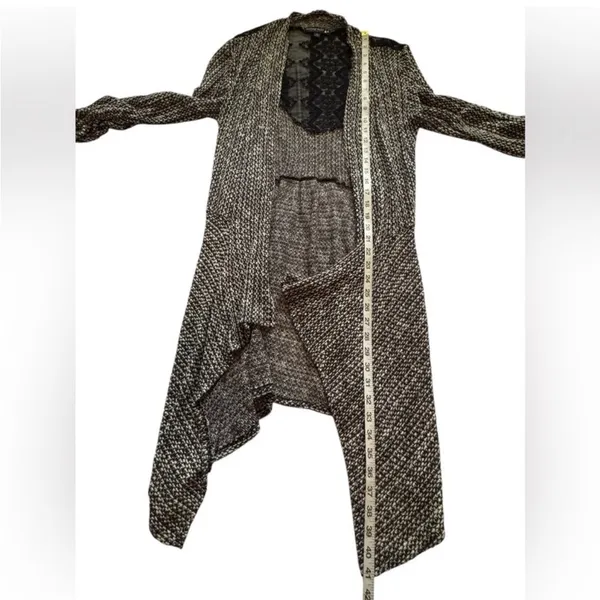 Living Doll LA Lace Back Cardigan Dress Large Goth Witchy Whimsigoth Bohemian - Image 8