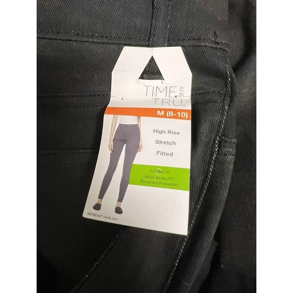 Time and Tru Womens Camo‎ High Rise Skinny Jeggings Size M 8-10 NWT - Image 8