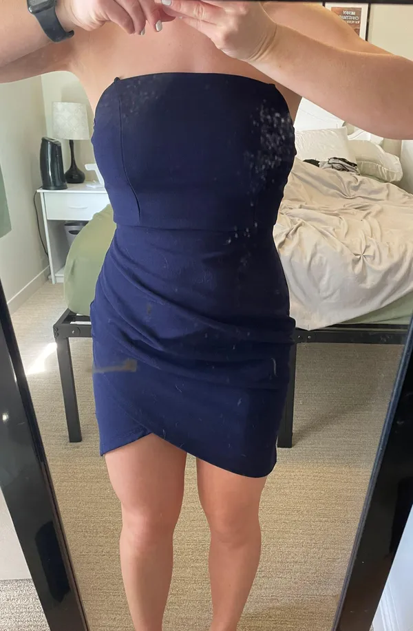 SheIn Strapless Bodycon Dress - Image 2