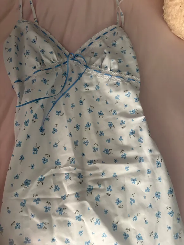 Princess Polly Floral White Dress - Image 3