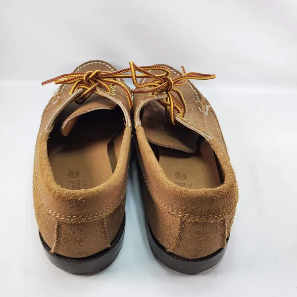 Timberland Boat Shoes Women 8 Brown Suede Moccasin Made in USA 87010 Vintage - Image 7