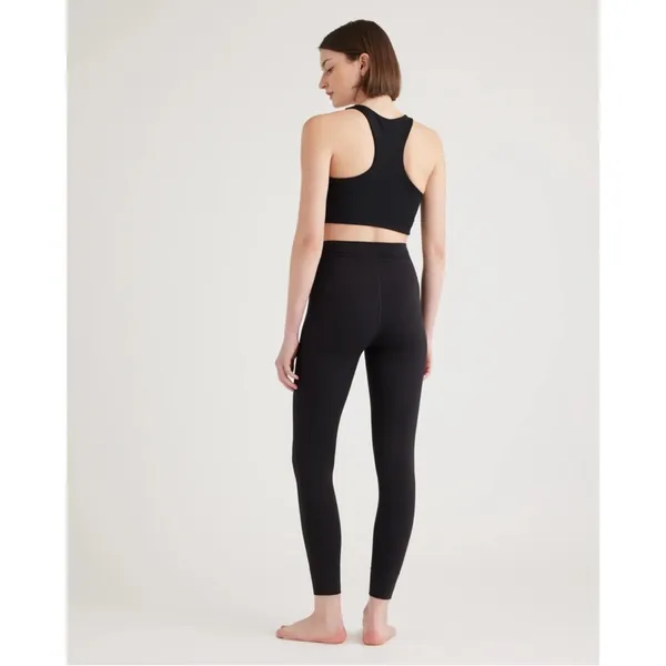 NWT QUINCE Black Ultra-Form Scoop-Neck Longline Bra Size S and M - Image 5