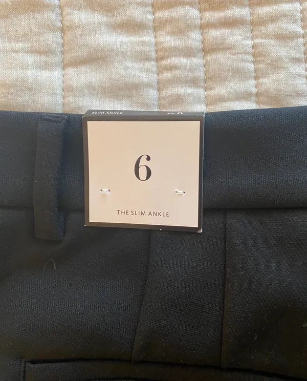 WHBH Comfort Stretch Slim Ankle Pants - Black - Image 7