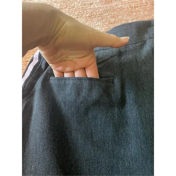 TORY BURCH wide leg  high rise pants M - Image 8