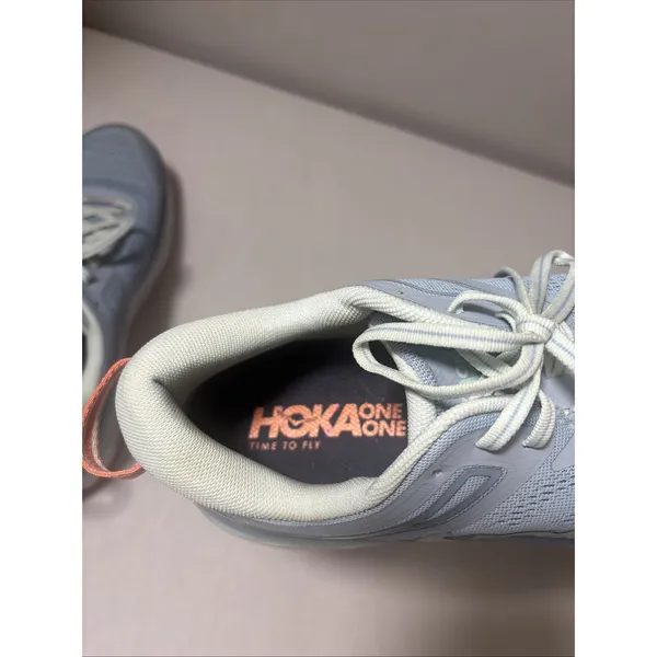 Hoka One One Bondi 7 Women Size 11 Blue Fog Blue Glass Shoes Running Walking - Image 5