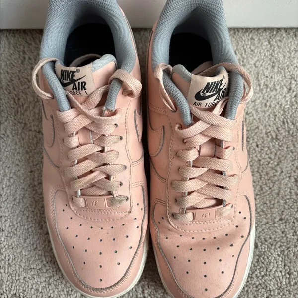 Women’s Nike Air Force 1 Blush Pink Sneakers Size: 8 - Image 2