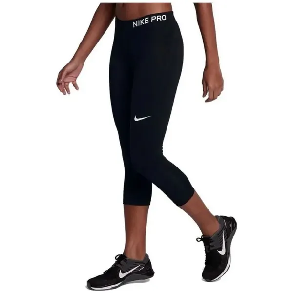 ✨Nike Pro Cropped Compression Athletic Navy Workout Sz Small Leggings✨ - Image 2