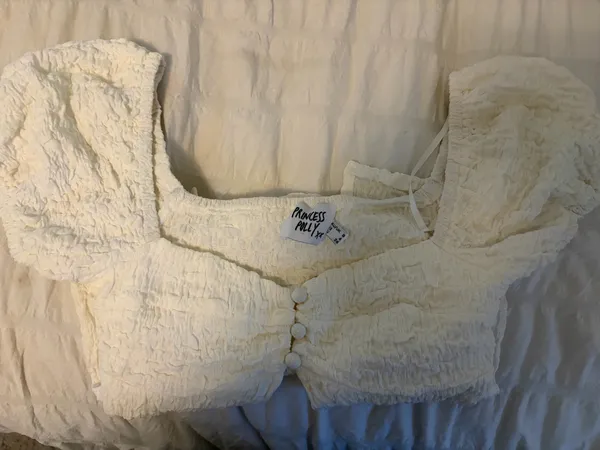 Princess Polly Top White - Image 4