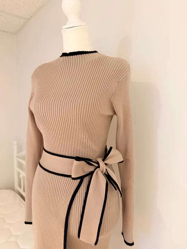 Dazy Dress Maxi Tan - Image 2