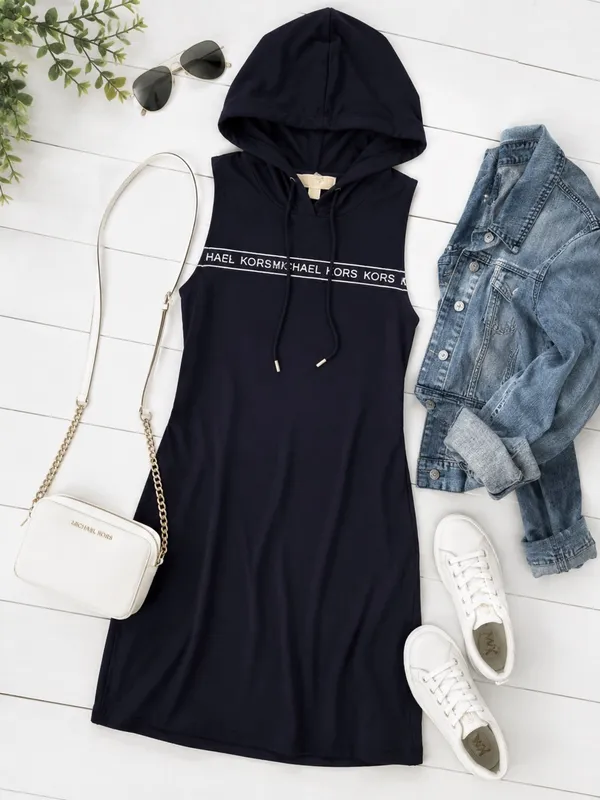 Michael Kors Navy Dress Blue - Image 2