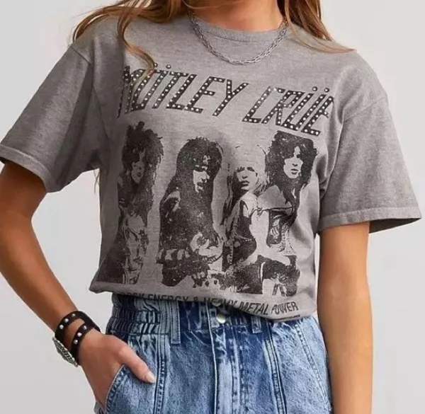 Motley Crue Santa Monica Vintage T-shirt - Image 4