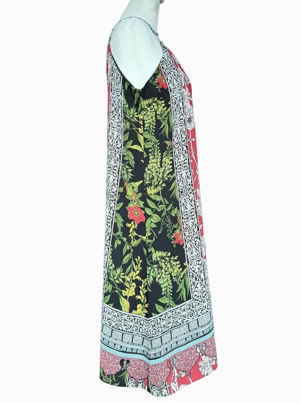 Strut &‎ Bolt Patchwork Floral Bohemian Dress Sz M - Image 4
