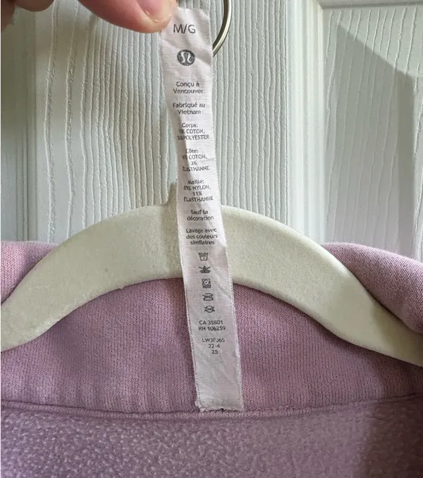 Lululemon Scuba Funnel Neck Oversized Half-Zip - Image 4