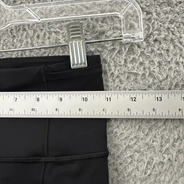 Lululemon Fast Free Shorts 8" Non‎ Reflective Black Athletic Biker Women's 2 - Image 5