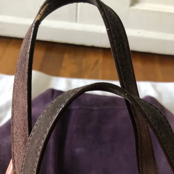 Michael Kors Large Purple Suede Shoulder Bag For Everyday Use - Image 6