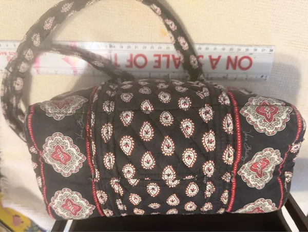 Vera Bradley Bag multicolor Light Fading Handbag Small Hobo - Image 12