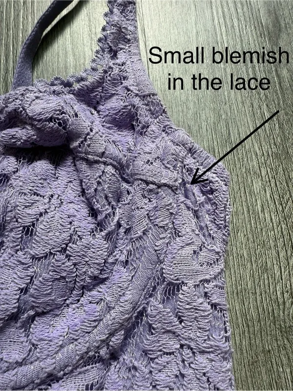 Urban Outfitters Adelaide Lace Mini Dress Lilac Purple Large Stretch - Image 10