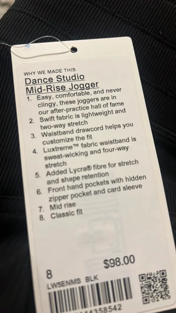 Lululemon Dance Studio Jogger Mid- Rise - Image 5