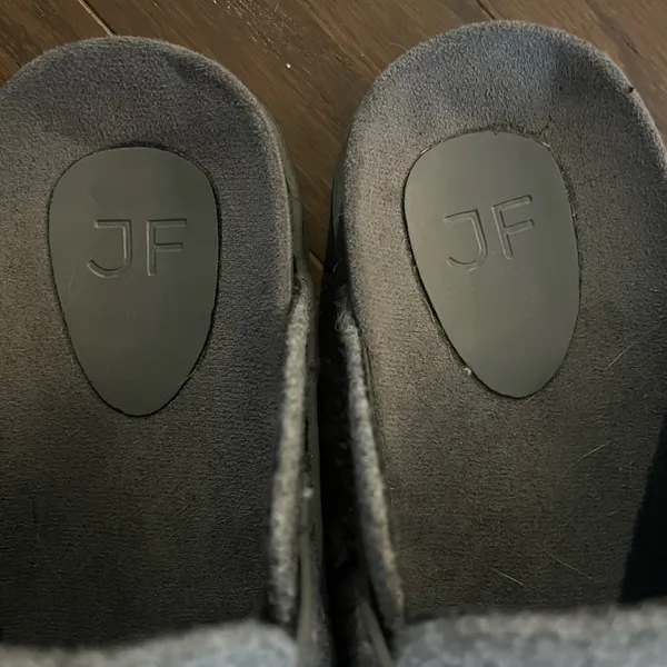 JustFab Gray Mules - Image 6