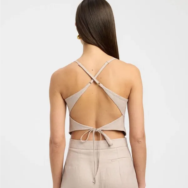 Kookai Palm Backless Top small - Image 3