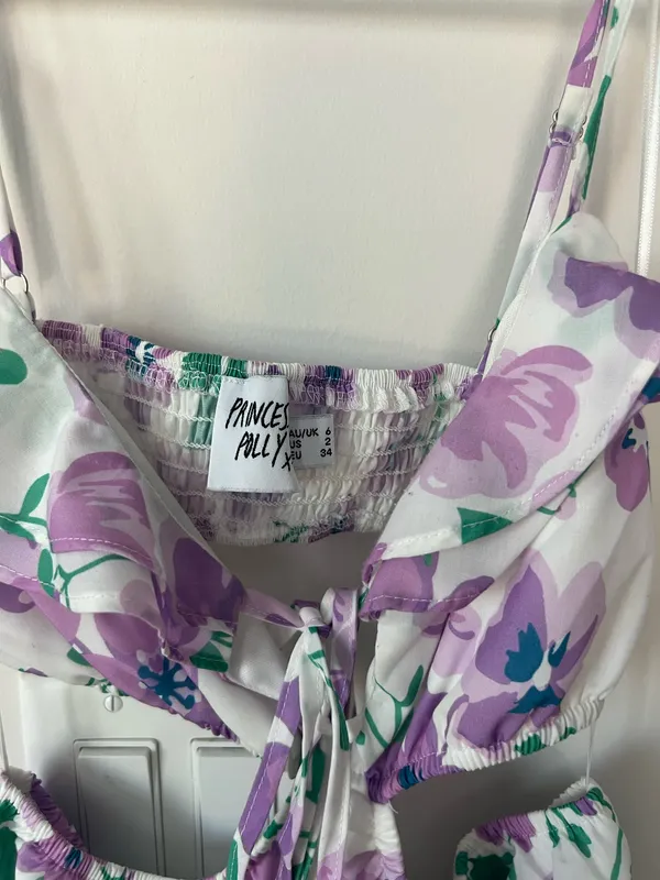 Princess Polly Floral Mini Dress - Image 4