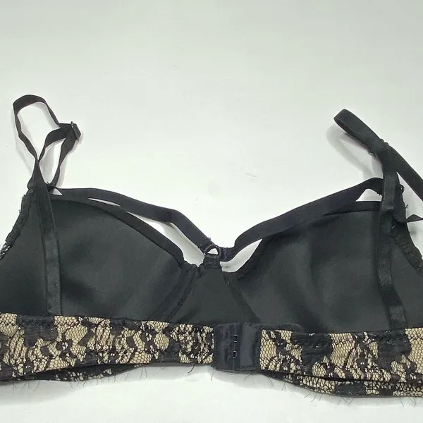 Designer Black Lace‎ Bikini Top Black Size XS - Image 5