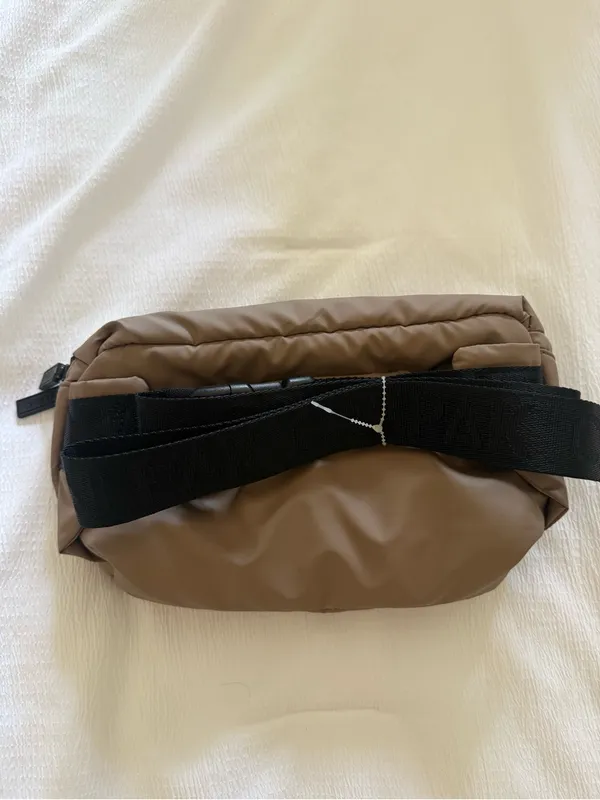 Calpak Luka Belt Bag Chocolate Brown Quilted Bag Puffy Bag Travel Bag Fanny Pack - Image 5