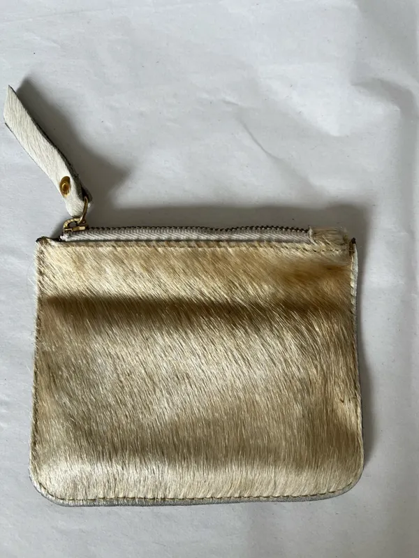 Haircalf Zip Wallet in Light Brown used - Image 6