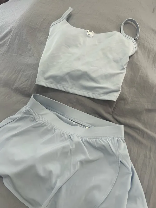 Hollister baby blue matching set - Image 3