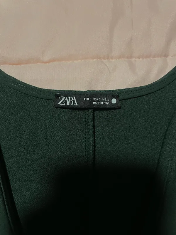 ZARA Green Dress - Image 3