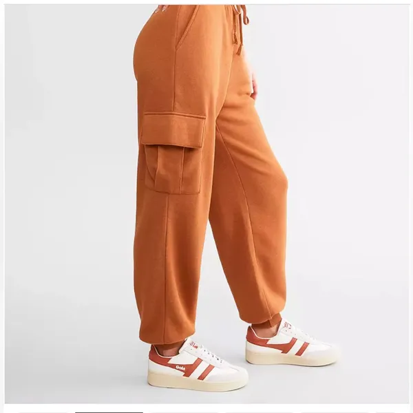 Gilded Intent (Buckle)  Rust Jogger Pants size medium. - Image 2
