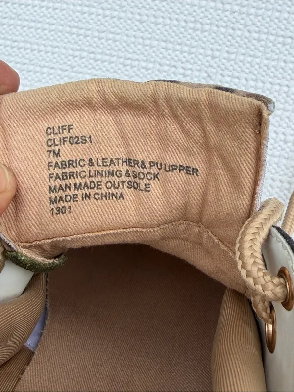 Steve Madden Cliff Sneakers Women 7 Camo Leopard Platform Lace Up Chunky Shoes - Image 2