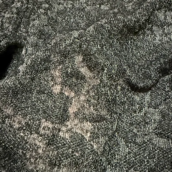 by Anthropologie Hanna Lace Merino Wool Mock‎ Neck Sweater Sz M Black Sheer - Image 12