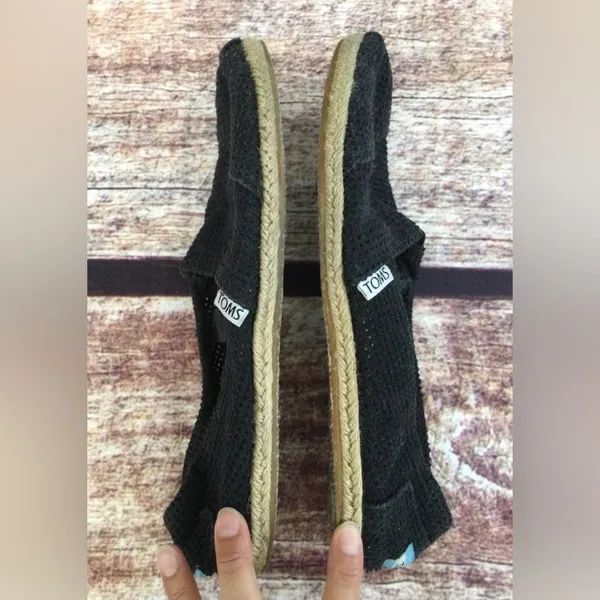 Black Toms Shoes Womens Size‎ 8.5 - Image 2