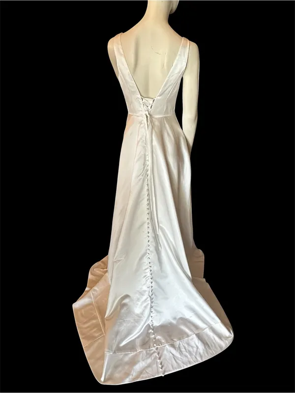 Witness of Love A-line Wedding Dress White Size 4 NWT - Image 5