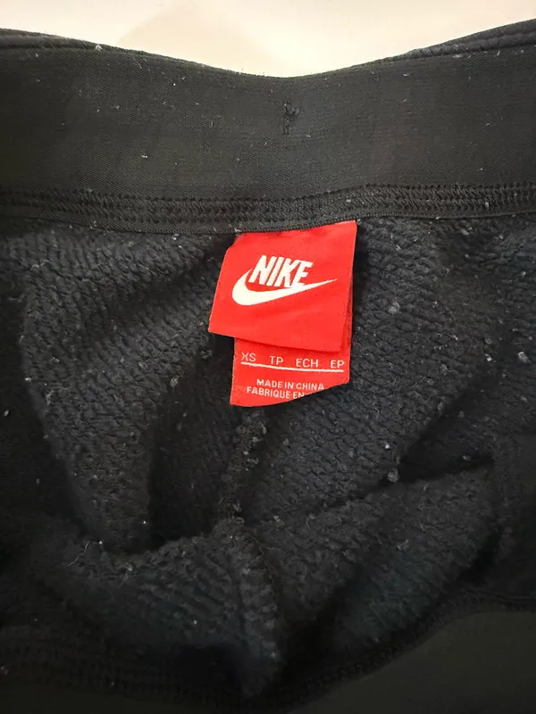 Nike Sportswear Club Fleece Jogger Sweatpants Black Logo Mid-rise - Image 7